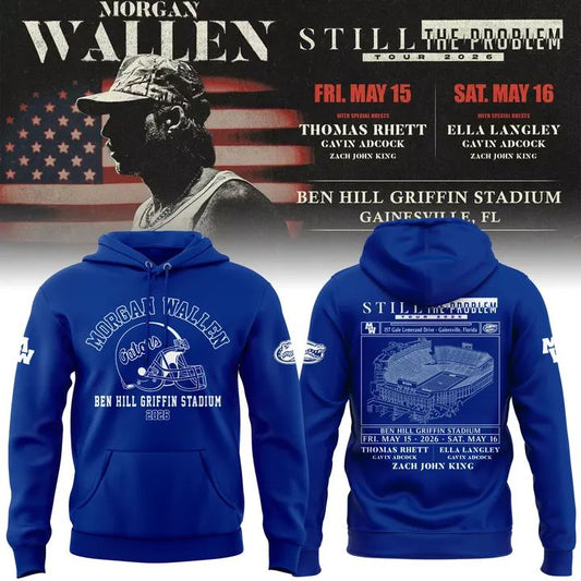 Limited edition Morgan Wallen x Florida Gators Football Hoodie