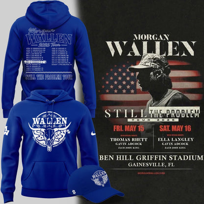 Limited edition Morgan Wallen x Florida Gators Football Hoodie