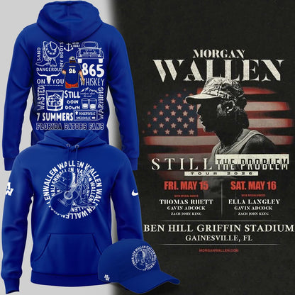 Limited edition Morgan Wallen x Florida Gators Football Hoodie