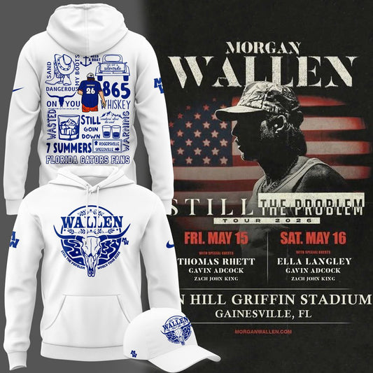 Limited edition Morgan Wallen x Florida Gators Football Hoodie