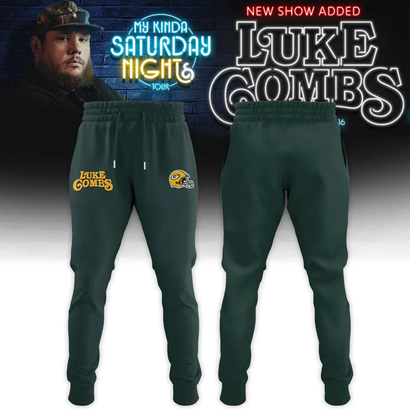 Green Bay Packers x Luke Combs x Country Music 2026 Hoodie
