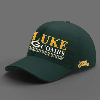 Green Bay Packers x Luke Combs x Country Music 2026 Hoodie