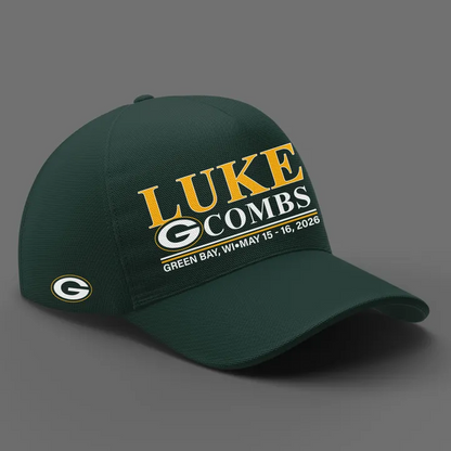 Green Bay Packers x Luke Combs x Country Music 2026 Hoodie