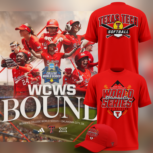 Texas Tech Softball 2026 WCWS Tshirt
