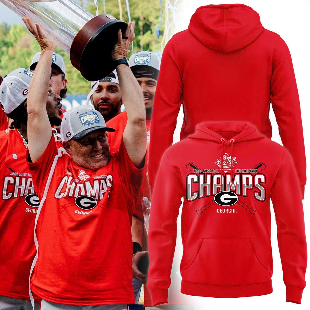 Georgia Bulldogs 2026 SEC Baseball Tournament Champions Hoodie