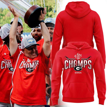 Georgia Bulldogs 2026 SEC Baseball Tournament Champions Hoodie
