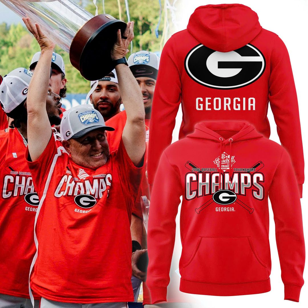 Georgia Bulldogs 2026 SEC Baseball Tournament Champions Hoodie