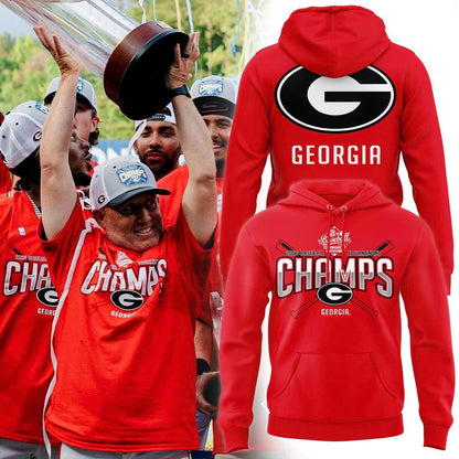 Georgia Bulldogs 2026 SEC Baseball Tournament Champions Hoodie