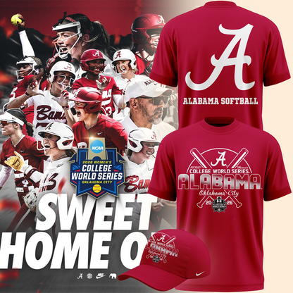 Alabama Crimson Tide softball Women’s College World Series T-Shirt
