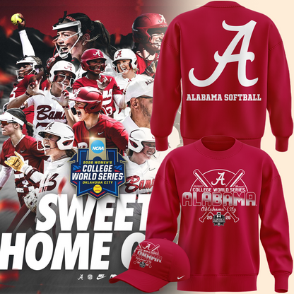 Alabama Crimson Tide softball Women’s College World Series 2026 Limited edition Sweatshirt