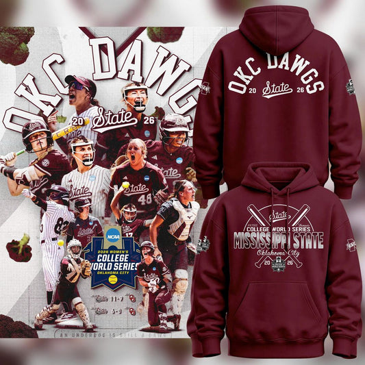 Mississippi State Softball Women’s College World Series Limited edition Hoodie