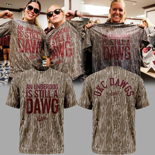 Special 2026 "An Underdog Is Still A Dawg" Mississippi State Softball T-Shirt