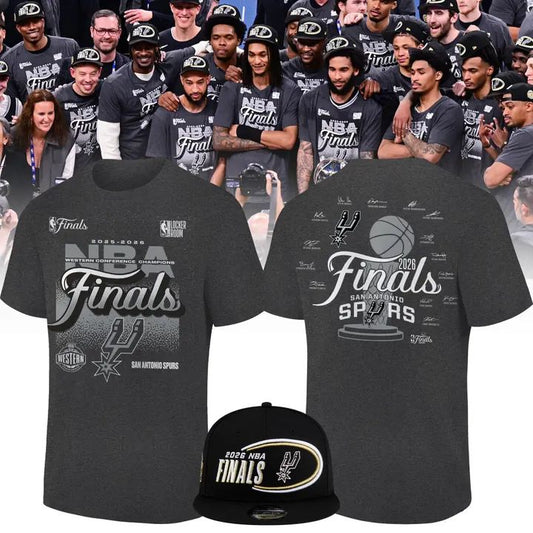 San Antonio Spurs 2026 Western Conference Finals Champions T-Shirt