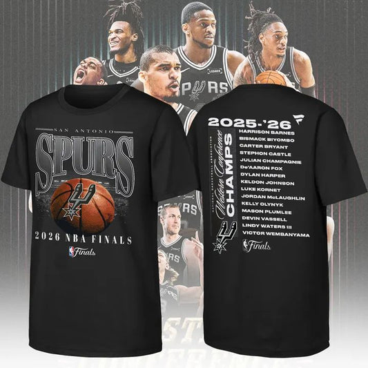 San Antonio Spurs 2026 Western Conference Finals Champions T-Shirt