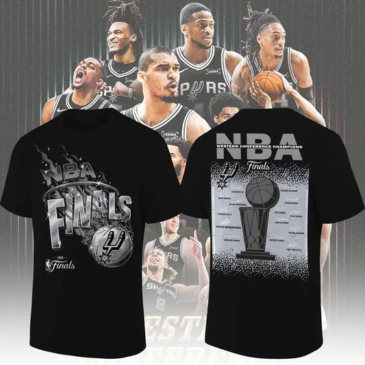 San Antonio Spurs 2026 Western Conference Finals Champions T-Shirt