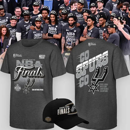 San Antonio Spurs 2026 Western Conference Finals Champions T-Shirt
