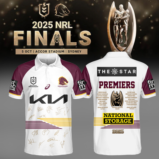 B.Broncos Finals 2025 Champions Combo Polo