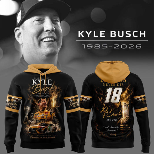 Thank For The Memories Kyle Busch Limited Edition Hoodie