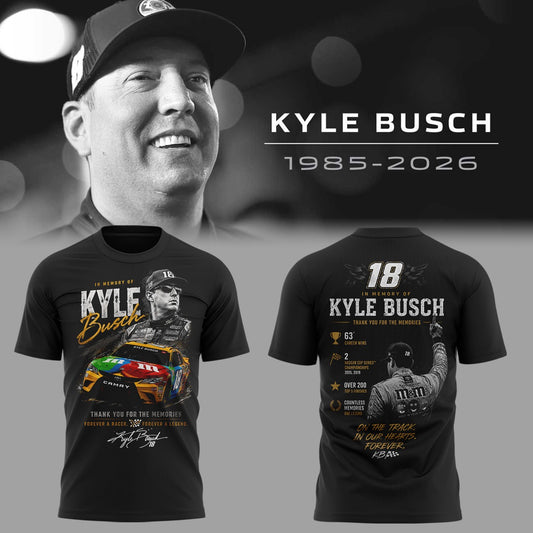 Thank For The Memories Kyle Busch Limited Edition Tshirt