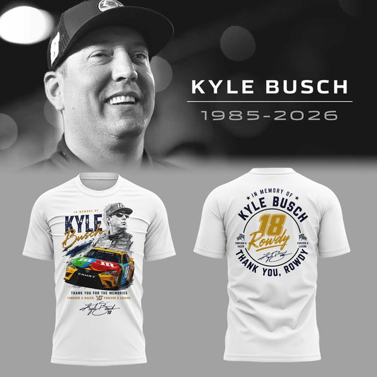 Thank For The Memories Kyle Busch Limited Edition Tshirt