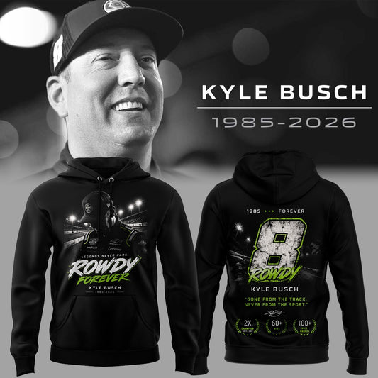 Thank For The Memories Kyle Busch Limited Edition Hoodie