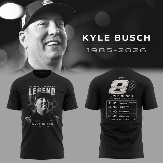 Thank For The Memories Kyle Busch Limited Edition Tshirt