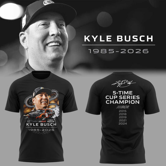 Thank For The Memories Kyle Busch Limited Edition Tshirt