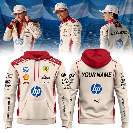 Scuderia Ferrari For The Monaco Grand Prix Limited Edition Hoodie