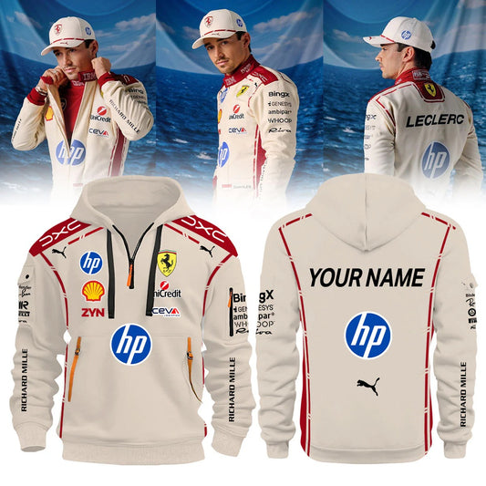 Scuderia Ferrari For The Monaco Grand Prix Limited Edition Zip Hoodie