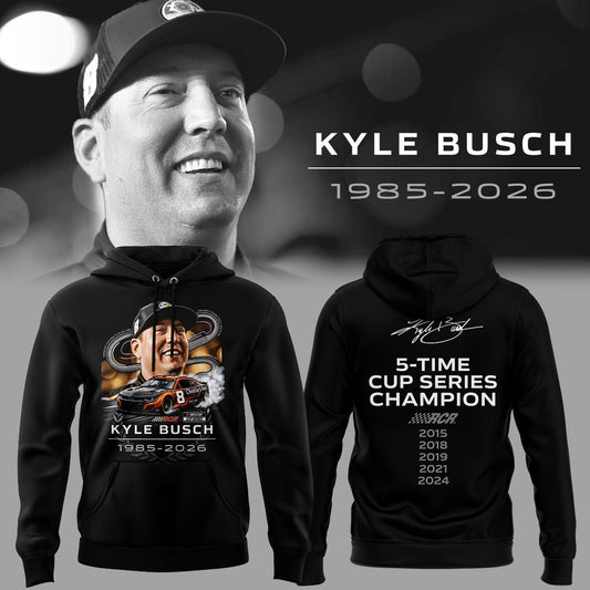 Thank For The Memories Kyle Busch Limited Edition Hoodie