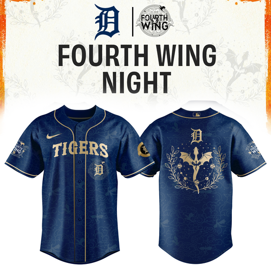Detroit Tigers Wings Night Limited Edition Jersey| Cap | Jogger