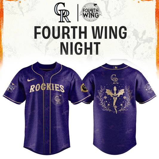 Colorado Rockies Fourth Wings Night Limited Edition Jersey | Cap | Jogger