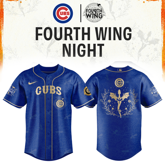 Chicago Cubs Fourth Wings Night Limited Edition Jersey| Cap | Jogger