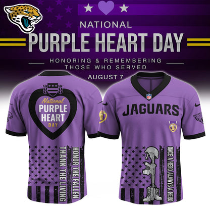 JAX x Purple Heart Day Jersey Limited Edition