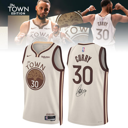 Golden State Warriors Stephen Curry 2025-26 City Edition Jersey