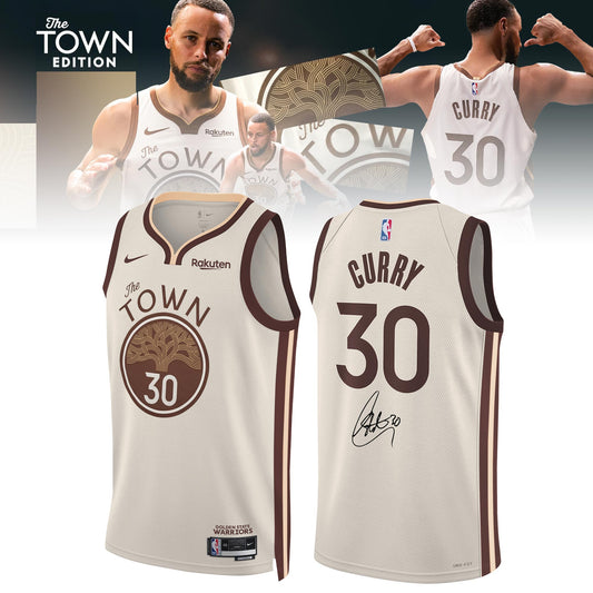 Golden State Warriors Stephen Curry 2025-26 City Edition Jersey