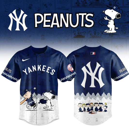 New York Yankees x Peanuts Night 2026 Limited Edition Jersey