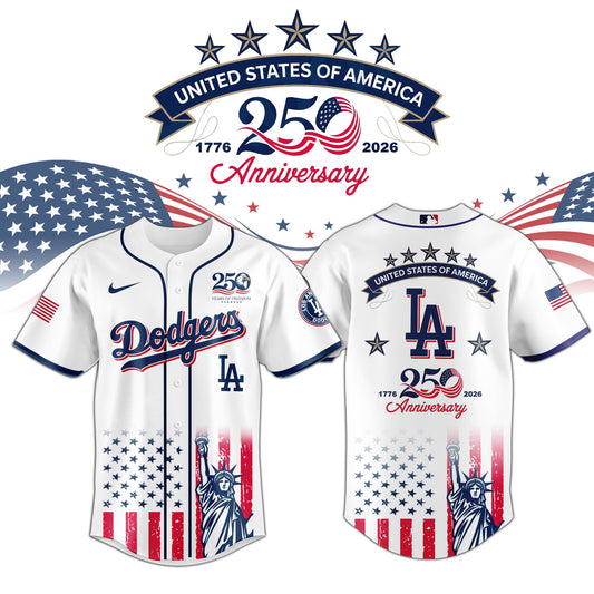 LAD Dodgers special America’s 250th Anniversary Limited Edition Jersey