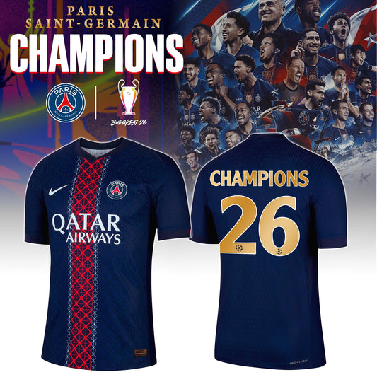 Paris Saint-Germain 2026 Champions League Winners Special Edition Jersey