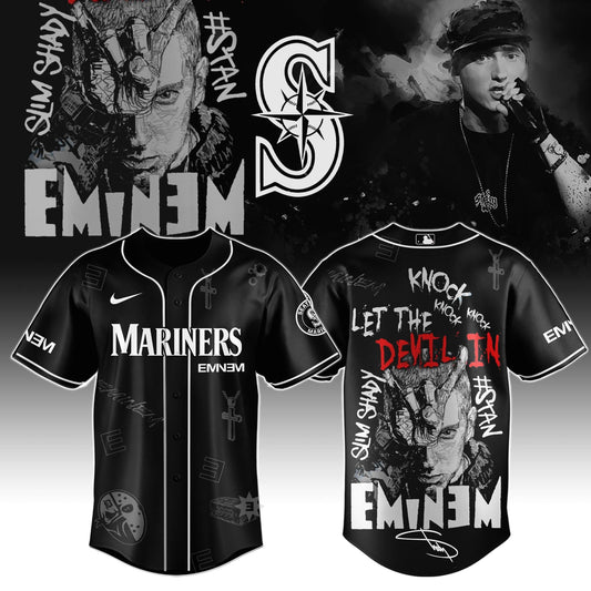 S Mariners x Eminem STANS’ TO LAUNCH IN THEATRES WORLDWIDE 2025 Jersey Editions Limited +Selling Out Fast