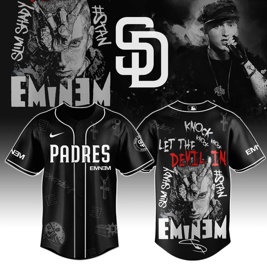S D Padres x Eminem STANS’ TO LAUNCH IN THEATRES WORLDWIDE 2025 Jersey Editions Limited +Selling Out Fast