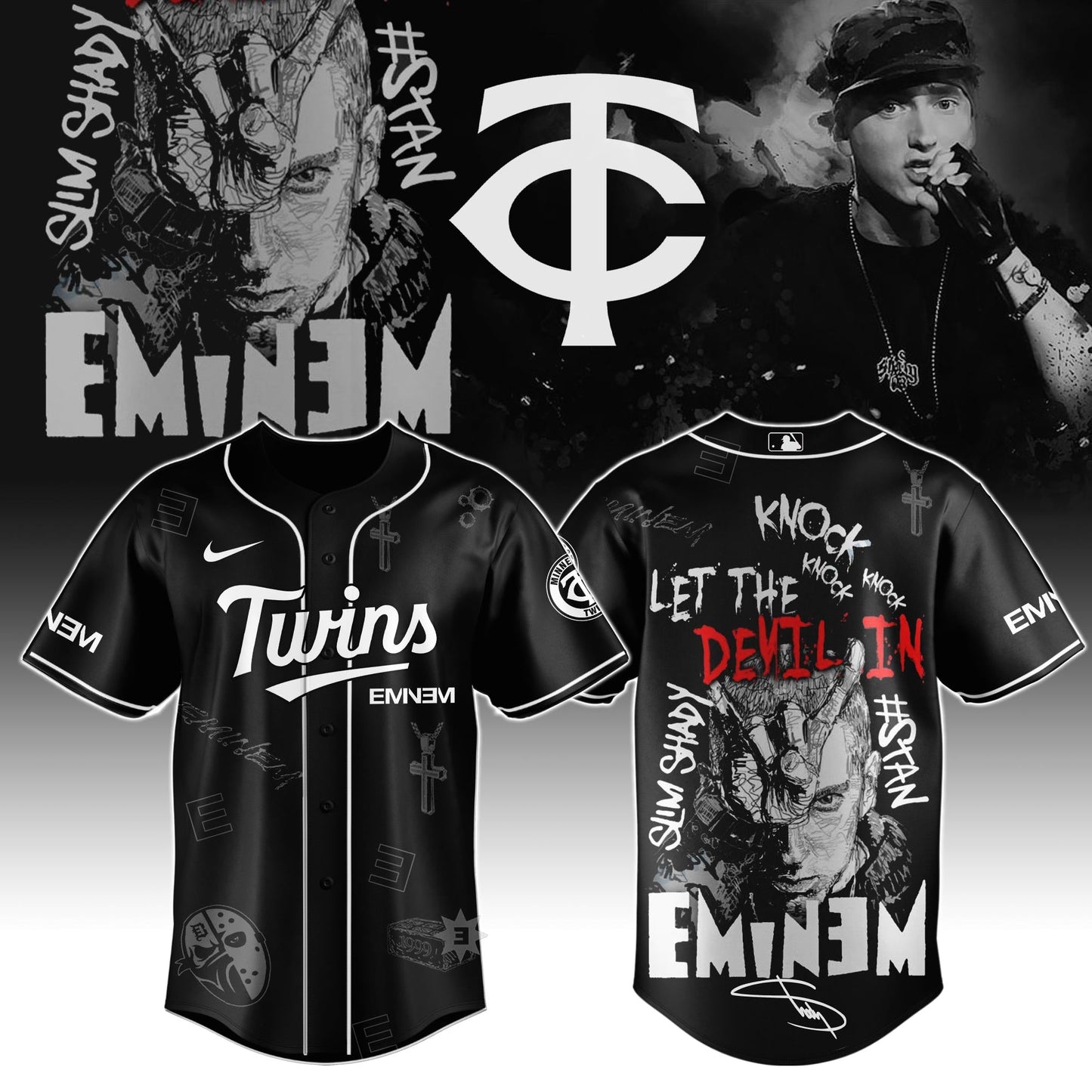 M Twins x Eminem STANS’ TO LAUNCH IN THEATRES WORLDWIDE 2025 Jersey Editions Limited +Selling Out Fast
