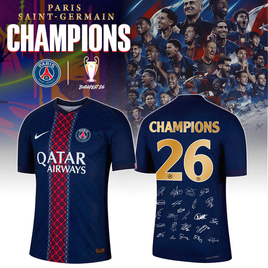 Paris Saint-Germain 2026 Champions League Winners Special Edition Jersey