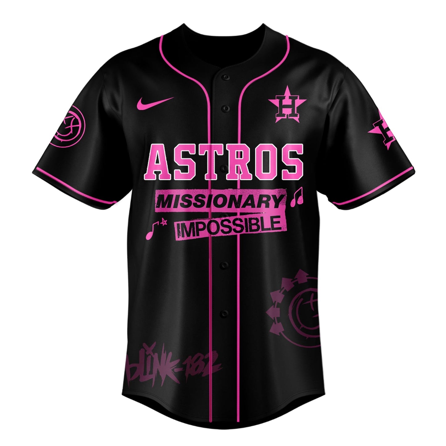 HOU x Blink-182 Missionary Impossible Tour 2025 Jersey