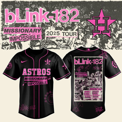 HOU x Blink-182 Missionary Impossible Tour 2025 Jersey
