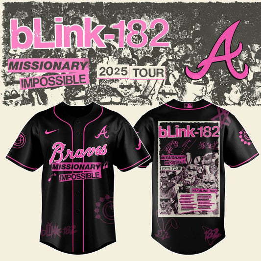 ATL x Blink-182 Missionary Impossible Tour 2025 Jersey