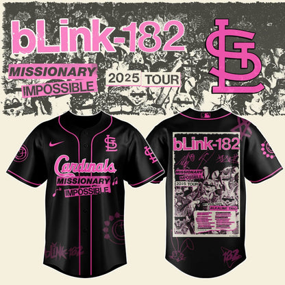 STL x Blink-182 Missionary Impossible Tour 2025 Jersey