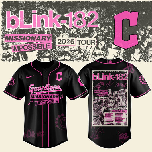 CLE x Blink-182 Missionary Impossible Tour 2025 Jersey