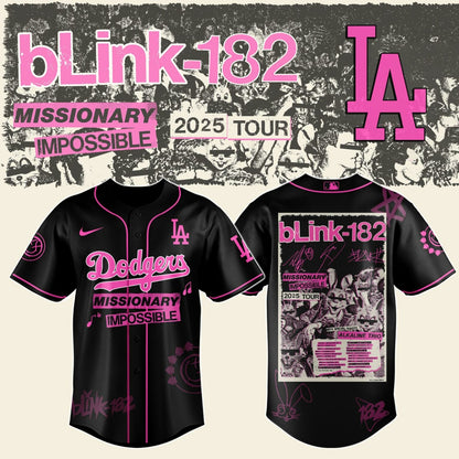 LAD x Blink-182 Missionary Impossible Tour 2025 Jersey