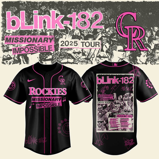 CR x Blink-182 Missionary Impossible Tour 2025 Jersey